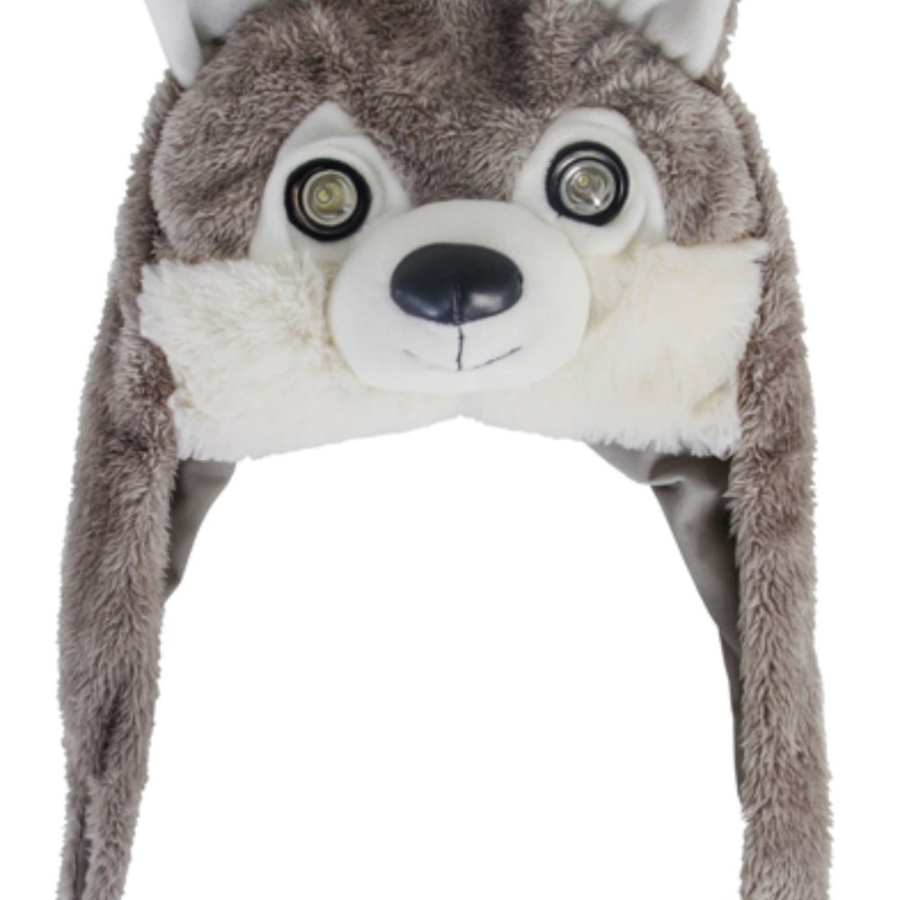 Wolf LED Headlight  Hat